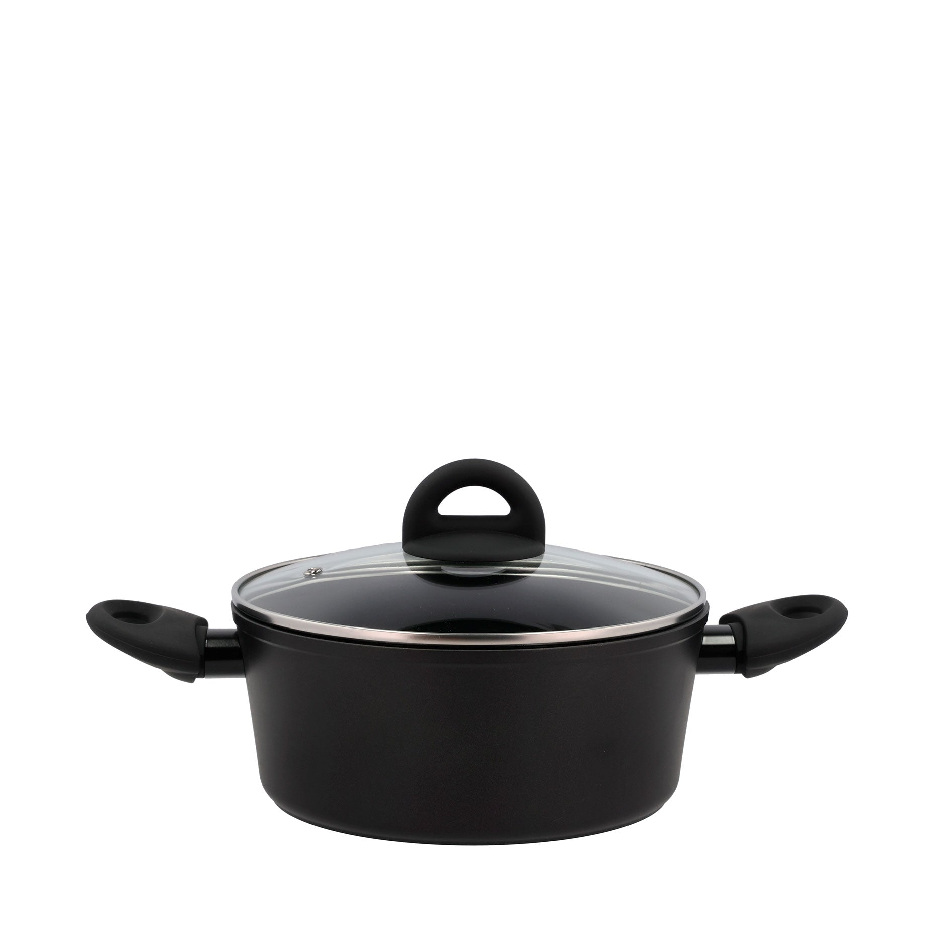 Ceramica gryde m/glaslåg 2,5 L